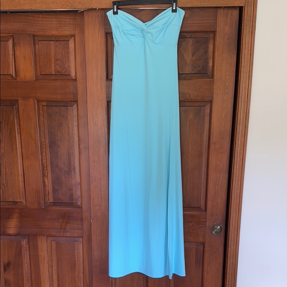 NWT Susana Monaco Twist Front Strapless Dress
